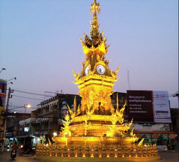 o que fazer em chiang rai - tailandia - clock tower