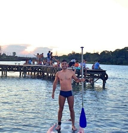 calcadao - asa norte - lago paranoa - sup - stand up paddle - o que fazer em brasilia