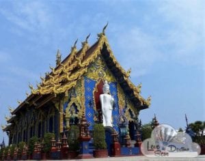 o que fazer em chiang rai - muito alem do templo branco - white temple - blue temple - Rong Sear Tean - tailandia(3)