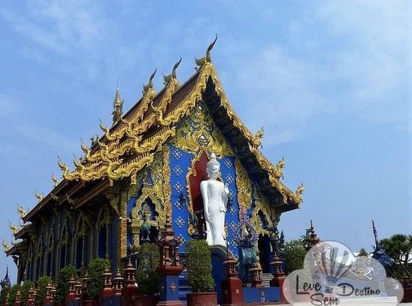 o que fazer em chiang rai - muito alem do templo branco - white temple - blue temple - Rong Sear Tean - tailandia(3)