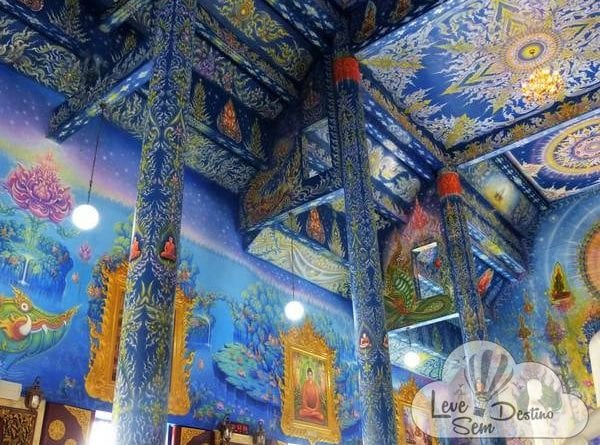 o que fazer em chiang rai - muito alem do templo branco - white temple - blue temple - Rong Sear Tean - tailandia(8)