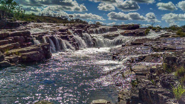 cachoeiras da chapada dos veadeiros - goias - cachoeira do papagaio