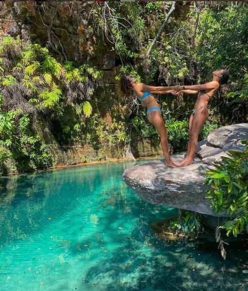 Parque das Águas Quentes em Barra do Garcas, MT